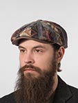 Кепка STETSON арт. 6840913 HATTERAS ETHNIC JACQUARD (синий / бежевый / красный)